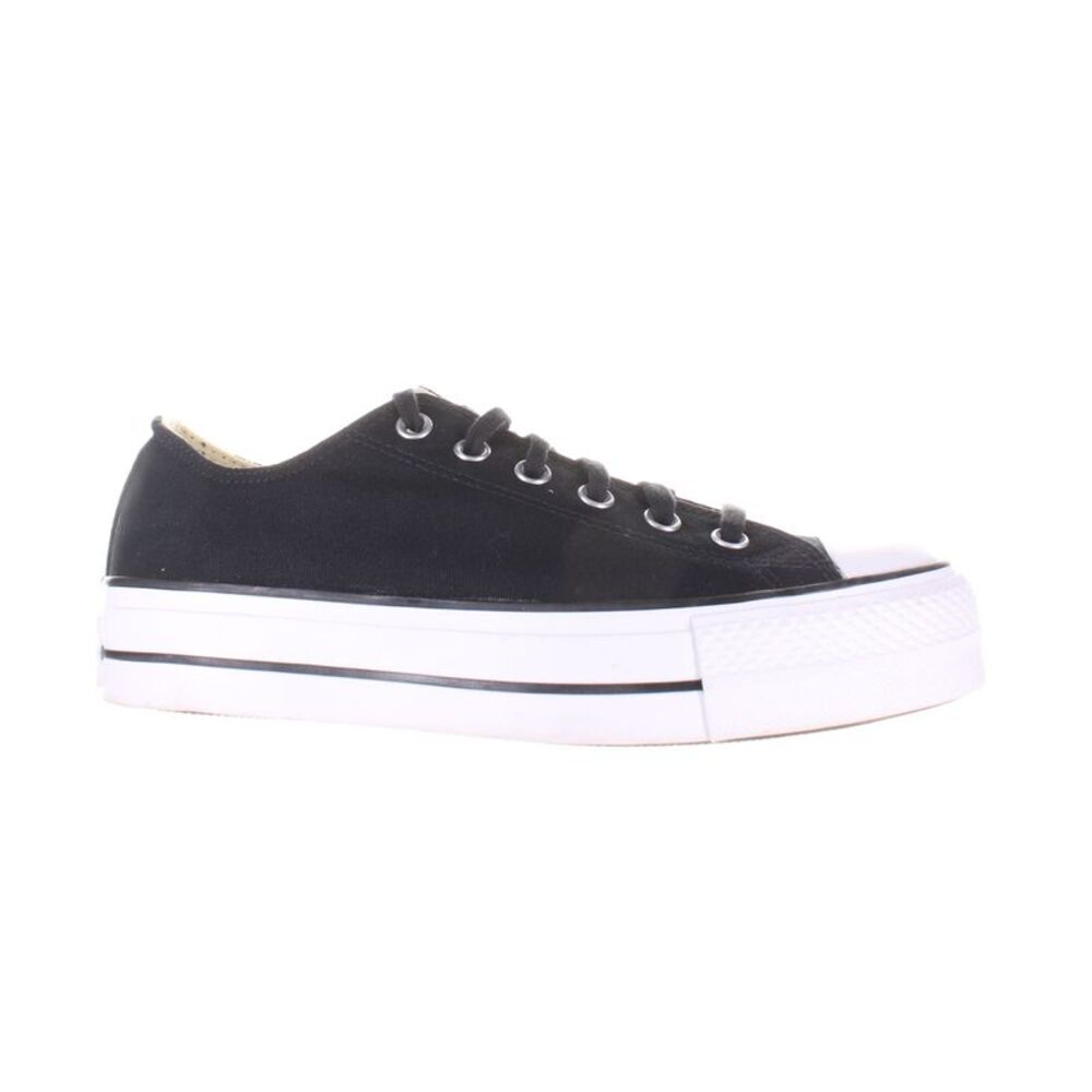 Converse Womens Ctas Lift Ox Black Skateboarding Shoes Size 9 Medium (B, M) - Picture 1 of 4